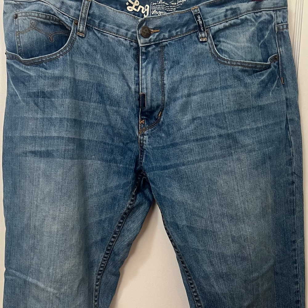 LNG Jeans Adult 38 Blue Try Straight Fit
